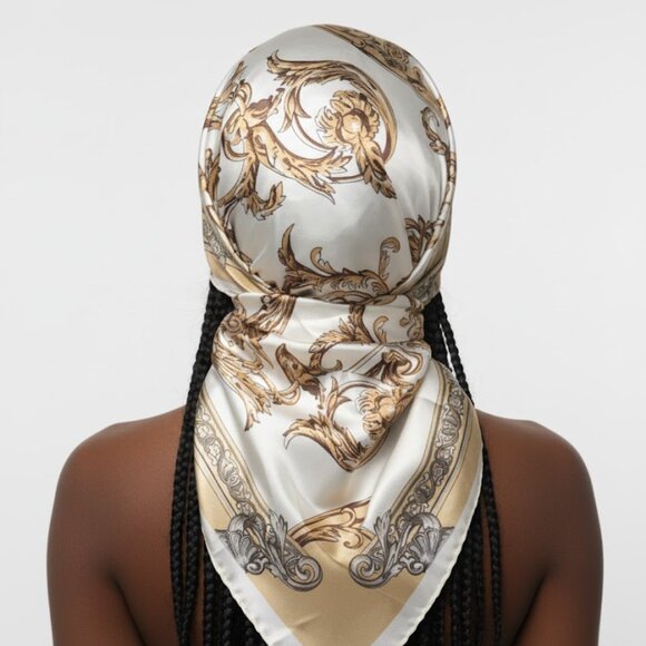 NA luxury Print Head Scarf - Picture 2 of 8